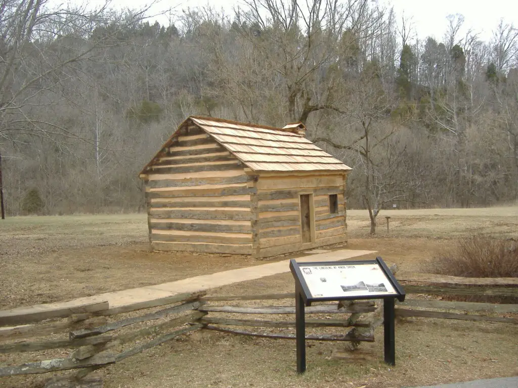 Lincoln's Knob Creek Gollaher Cabin