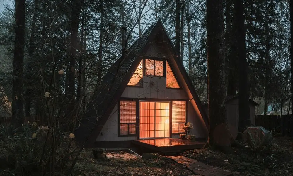 eco cabins in the woods