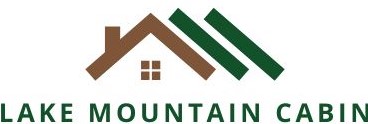 Black trees and house silhouette building logo