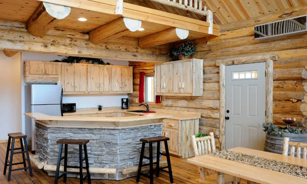 Updating Log Cabin Interior
