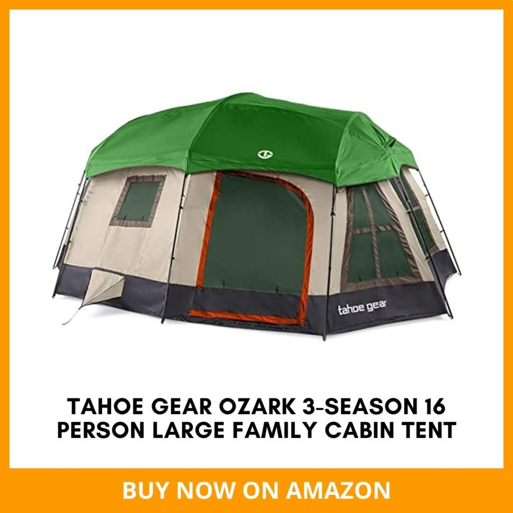 large cabin family tent